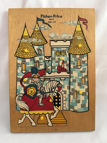 Vintage fisher price castle - vintage, fisher-price