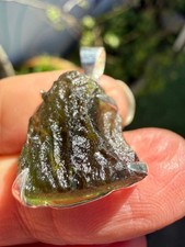 Moldavite Crystal Pendant