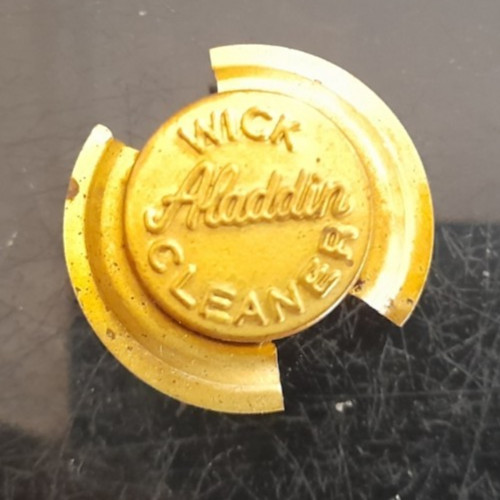 Vintage aladdin oil lamp brass - aladdin,