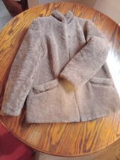 Curly Lamb Coat - Ladies -