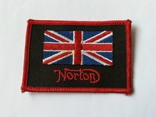 Old Norton Motorcycles Cloth Patch Badge.