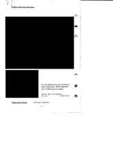 Original DB - "Building Loads" for Unimog S (404) - Technical Data *