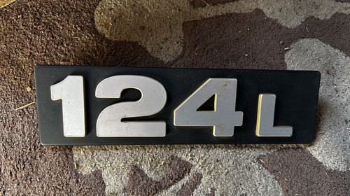 Scania original 124l badge - scania,
