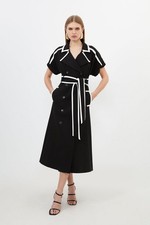 Karen Millen A-Line Midi Dress