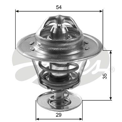 Gates thermostat for peugeot - for,