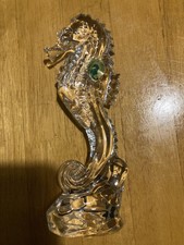 Waterford Crystal Brand New : Seahorse  Height: 18.3cm Diameter: 6.1cm