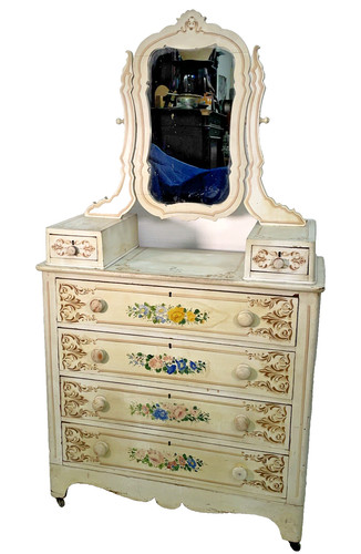 Original paint cottage - original, dresser