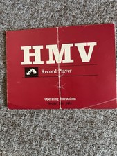 HMV Record Player Operating