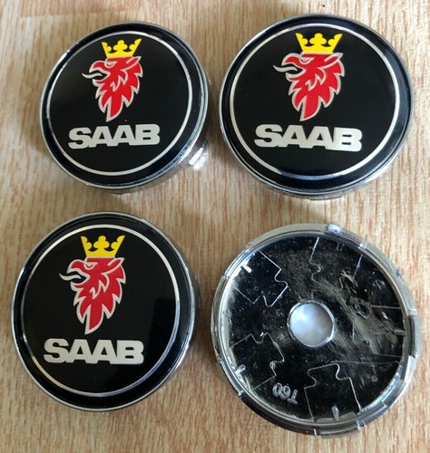 Carbon fiber saab hub - 4x,