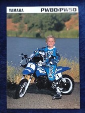 Yamaha PW 50/80 brochure 1998 2 pages