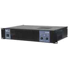 W Audio XTR 1000 2x500W Stereo Power Amplifier 4-8 Ohms 19" Rack Mount DJ PA