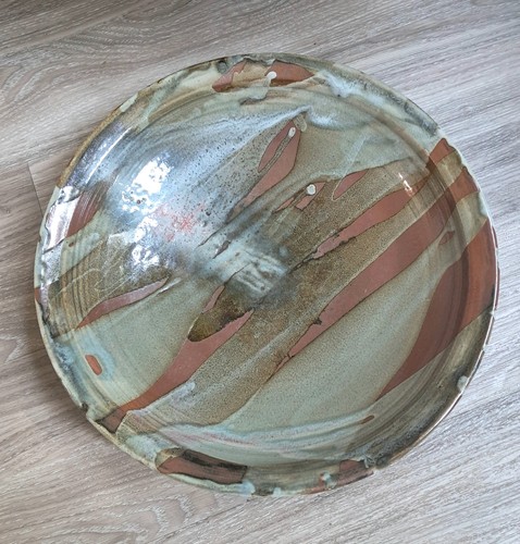 Large studio pottery bowl - studio,