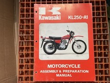Kawasaki KL250 A1 Service