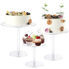 Acrylic Cake Stand,Clear Cake