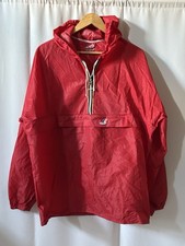 K-Way red packable cagoule