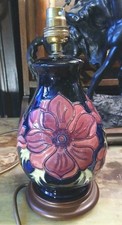 Moorcroft Pottery Table Lamp