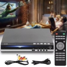 Multi Region Free 1080p VCD CD DVD Player with Remote Control & HDMI/AV