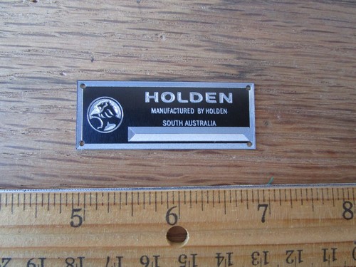 Holden metal display plaque - holden,
