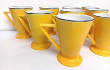Churchill Art Deco Footed Mugs