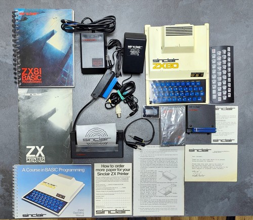 Sinclair zx80 bundle - zx80,