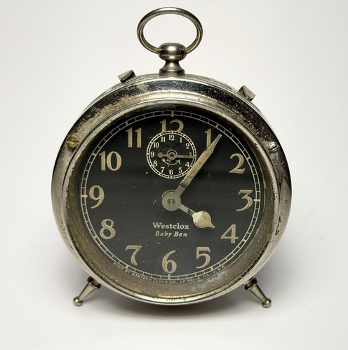 Antique westclox baby ben - westclox,
