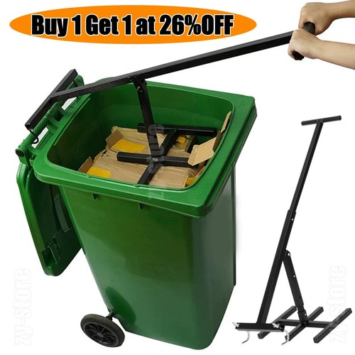 Manual wheelie bin - manual, trash