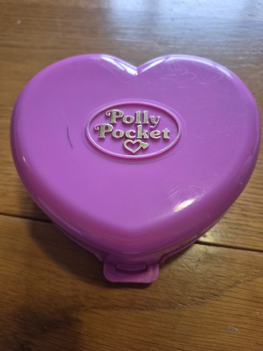 Vintage polly pocket heart - pocket,