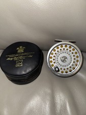 Hardy Marquis salmon No 1  fly fishing reel with case