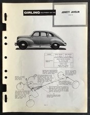 JOWETT Javelin Car GIRLING