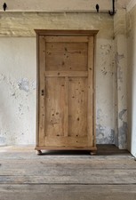 ANTIQUE Solid PINE WARDROBE