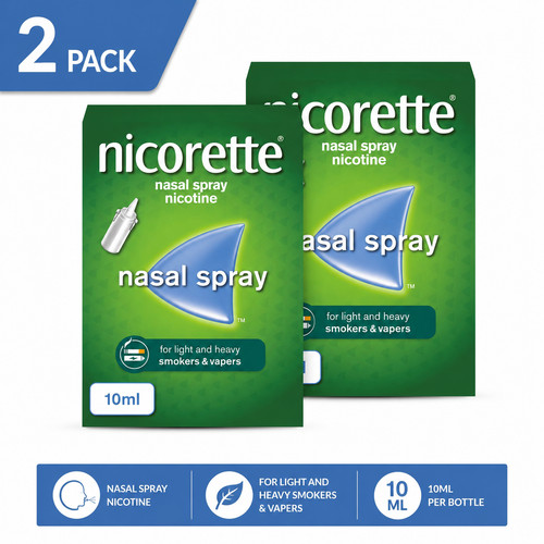 Nicorette nasal spray - 10ml, x2