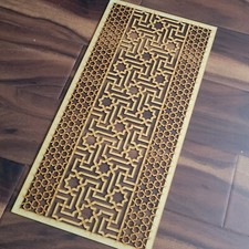 Bordered Arabic Decorative