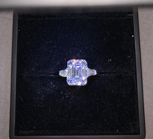 Moissanite vvs1 ring - moissanite,