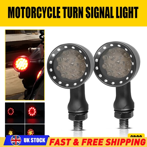 2xblack rear turn signal - rear,