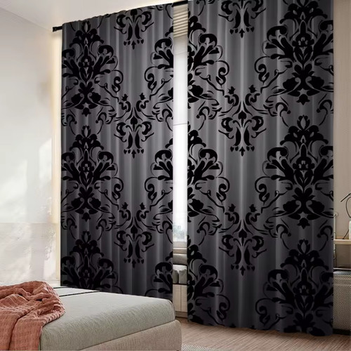 Window curtains polyester - window,