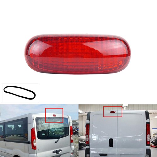 Red lens 3rd - lens, brake