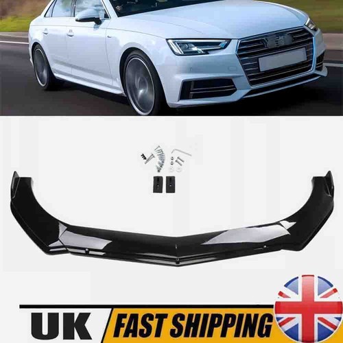 Gloss black front - front, lip
