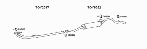 Euroflo exhaust system for - system,