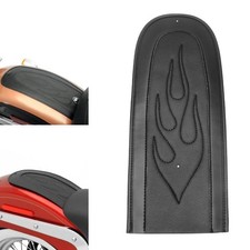 Black Flame Stitch PU Leather