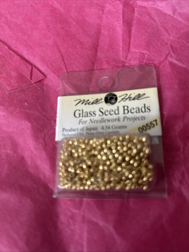 Mill hill glass seed beads - seed,