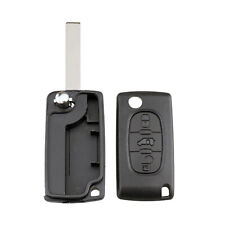 3 Button Flip Remote Key Fob For Peugeot Partner Citroen Berlingo Dispatch van