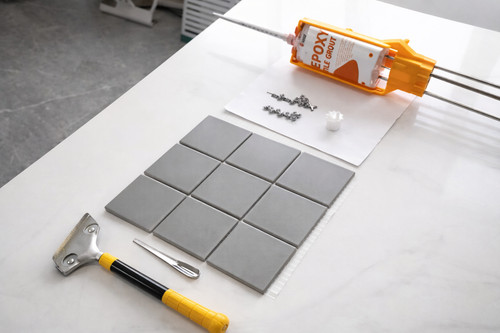 Black epoxy resin - resin, grout