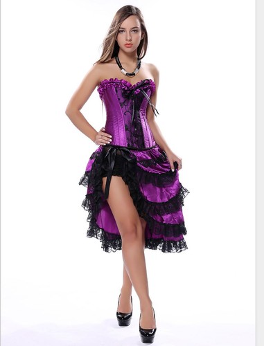 Purple burlesque fancy - purple,