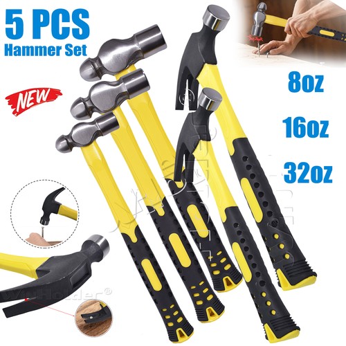 Claw ball pein hammer set - &,