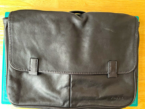 Fossil black leather - fossil,