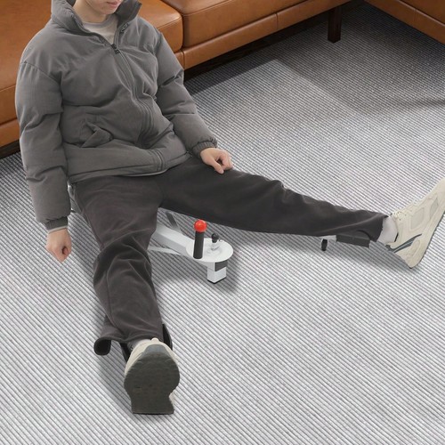 Black foldable leg stretcher - black,