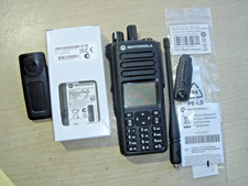 Motorola DP4801 UHF 403-527MHz DMR Digital c/w NEW IMPRES BATTERY, NEW HOUSING