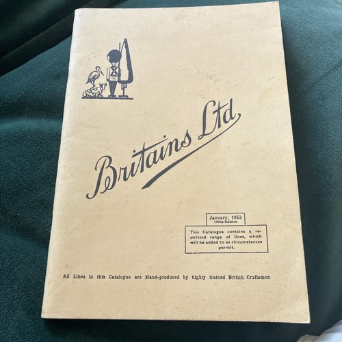 Britains ltd 1953 trade - britains,