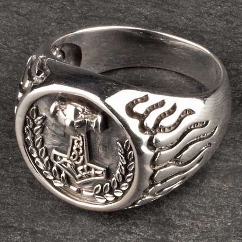 925 sterling silver thumb ring - thumb,