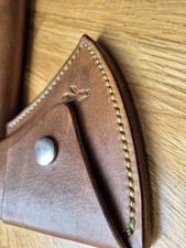 Leather sheath & overstrike for Gransfors Bruk Scandinavian Forest Ax e 